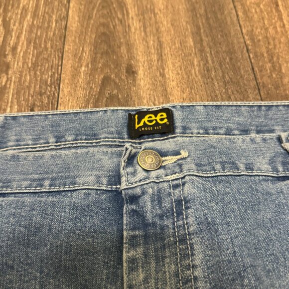 Lee Carpenter Jeans Men's 42X29 Retro Stone Loose Fit Workwear 2287928 - Picture 8 of 11